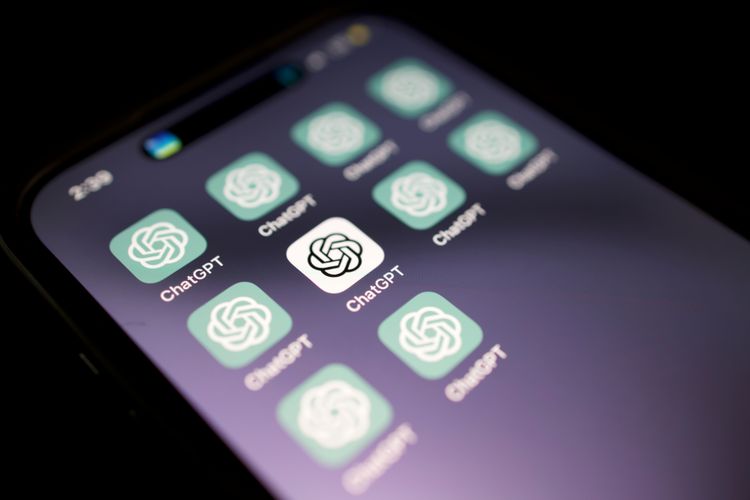 Smartphone Display mit Apps